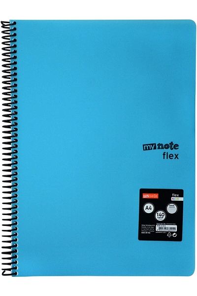 Umur Mynote Flex Spiral A4 Squared 140 Sheets Notebook