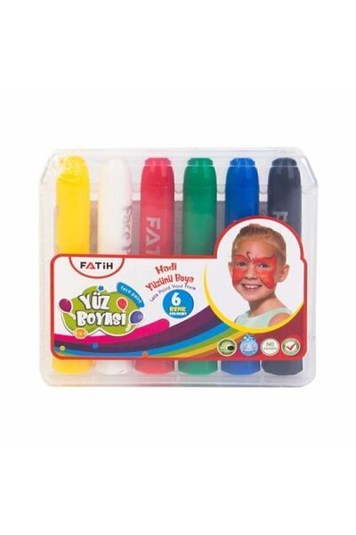 Fatih Yüz Boyası 6 Renk