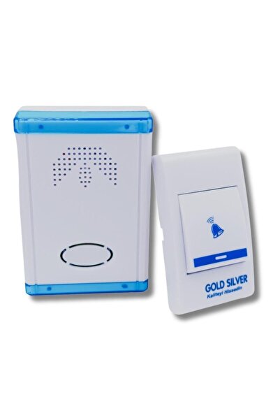 GoldSilver 24 Melodi Lüks  Kablosuz Uzaktan Kumandalı Kapı Zili 100 Metre