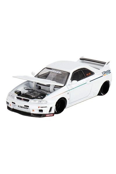 mini gt Nissan Skyline GT-R (R33) - 1/64 GReddy GR33 V1 Model