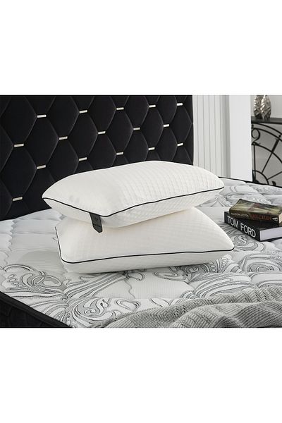 BEST EV TEKSTİLİ High Size Orthopedic Visco Pillow - Neck Hernia, 60x40x13 Cm