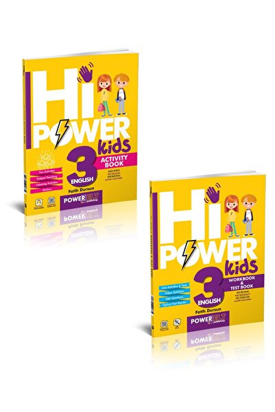 Model Eğitim Yayınları 3.SINIF Hi! POWER KIDS İNGİLİZCE SET (2 KİTAP)