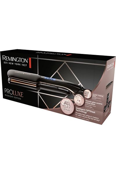 Remington S9150B Proluxe Midnight Wide Plate Hair Straightener