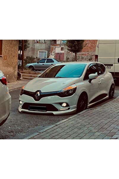 PRİMEAUTOGARAJ Renault Clio 4 Makyajlı Kasa Ön Tampon Eki Astarlı