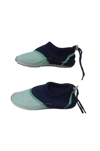 SRB Water Green-Navy Blue Girl's Sea Beach Shoes - SRB66-987