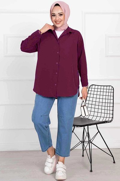 EBRUTESETTÜR Hijab Shirt - Comfortable Fit