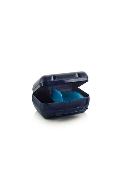 Tupperware Navy Blue Eco Bottle Feeding Set - 1 Liter Feeding Box