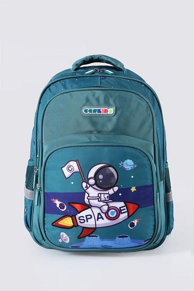 ÇÇS Kids Children's School Bag - Planet Pattern