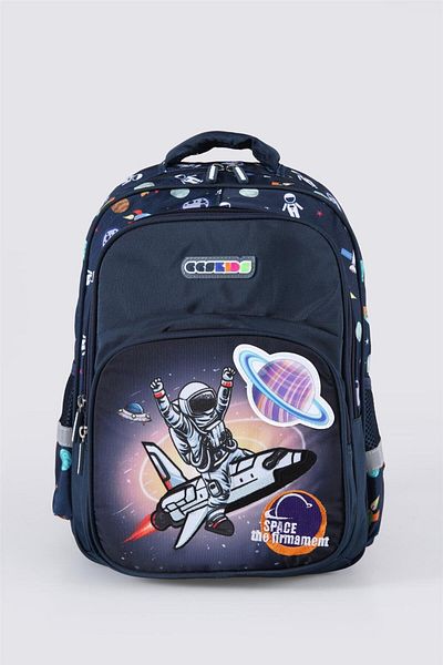 ÇÇS Kids Children's School Bag - Planet Pattern