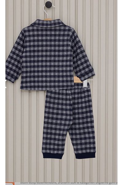 U.S. Polo Assn. Licensed Navy Blue 3-piece Set for Baby Boy - Uspa (2024-2025 Autumn-winter Collection)