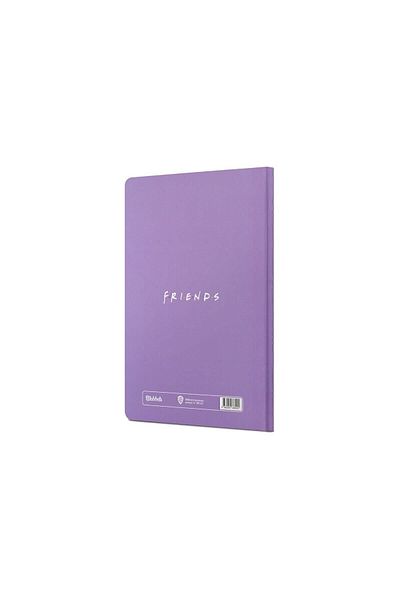 Mabbels Friends Central Perk Lilac Unlined Notebook - 80 Sheets