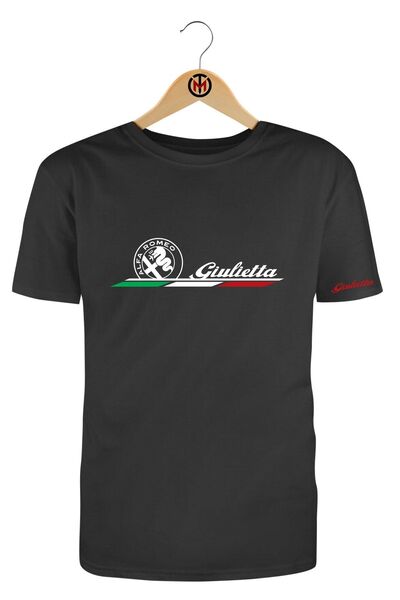 Motosiklet T-shirt Alfa Romeo Giulietta Unisex Tişört