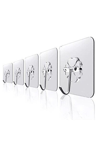 Neler Geldi Neler 5 Adet Askı Delgisiz Yapışkanlı Süper Güçlü Raf Tutucu Çok ...