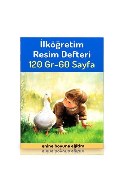 Enine Boyuna Eğitim كتاب الرسم الابتدائي (كتاب الرسم A4)
