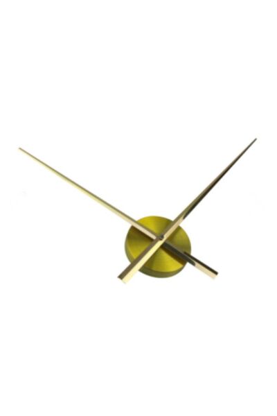 Otantik Gold Renk Saat Motor Uzun Akrep Yelkovan Strrg1027