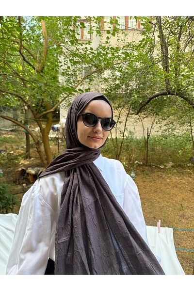 shalby Bamboo Crash Shawl - Hijab Bitter
