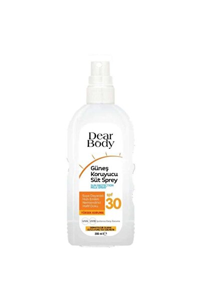 dear body Güneş Kremi Spf 30 200 ml