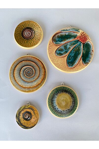 ZeyMin Art Modern 5li Duvar Süsü