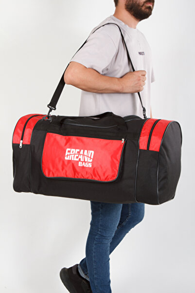 GreandBags Red Luggage Bag - For Hand and Shoulder, For Sports and Travel, La...