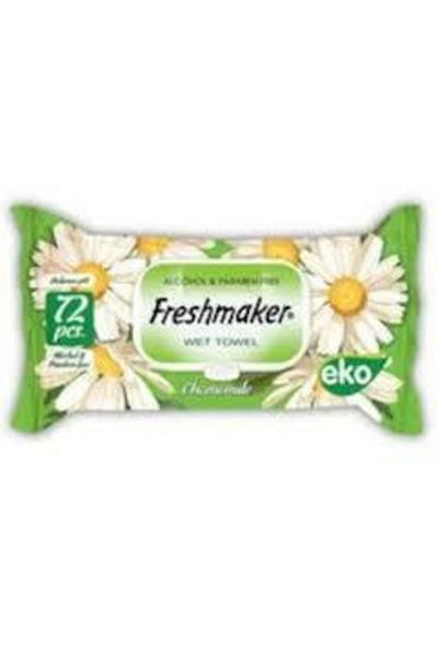 Freshmaker 72 X 12 Pieces 864 Sheets - Wet Wipes Daisy