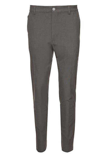 BOSS Erkek Dokuma Kumaş  Normal Bel  Düz Model Siyah Pantolon 50528379-030