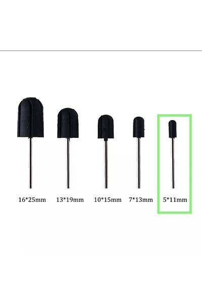 Beauty Box 1 Piece 5*11mm Mandrel Rasp Machine Tip Nail Care Combo Set Foot Rasp Heads Excluding Medical