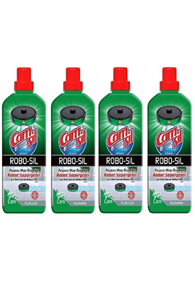 CAMSİL Robot Süpürge Robo-Sil Yüzey Temizleyici Çam 900 Ml x 4 Adet