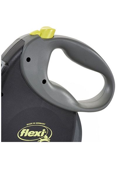 Flexi giant xl 8meters neon xlarge size ribbon collar with automatic lane large race dog extension max 50kg