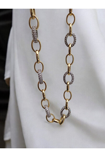 BATU COLLECTİON Zircon Stone Vip Necklace