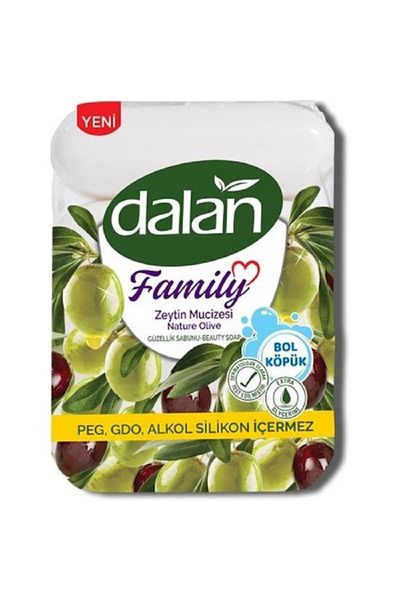 Dalan Beauty Soap 4 X 75 Gr Olive Miracle X 3 Pack