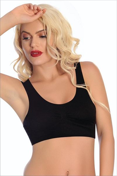 Nobel Thick Strap Seamless Recovery Bustier - Women