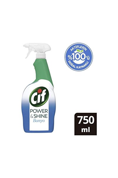 Cif Sprey Power&Shıne Banyo 750 Ml x 2 Adet