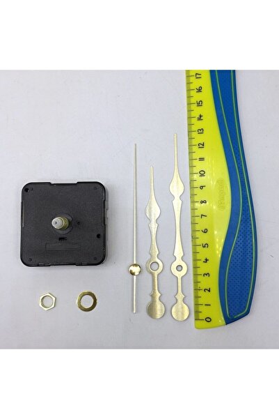 Otantik Duvar Saati Mekanizması Akrep Yelkovan Saniye Askılı Motor Sessiz Akar