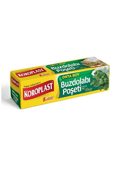 Koroplast Buzdolabı Poşeti  Orta Boy 20!li