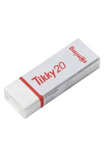 Rotring White Tikky Student Eraser - Box of 20 S 0195831 -20-pkt