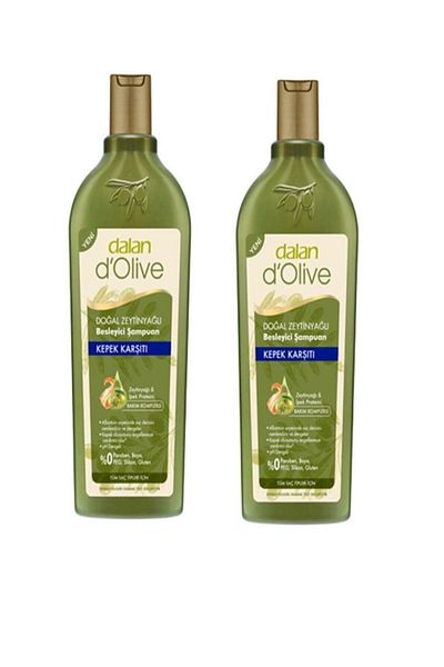 Dalan Dolive 400 ml X 2 Pieces Anti-Dandruff Shampoo