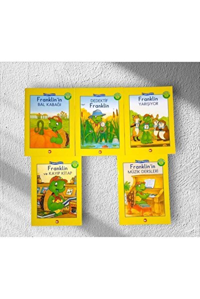 Beyaz Balina Yayınları مرحى أنا أكبر فرانكلين 6-10 (مجموعة من 5 كتب)