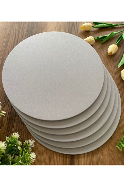MİDWHOME American&Service Gray Charger 6-Piece Mdf