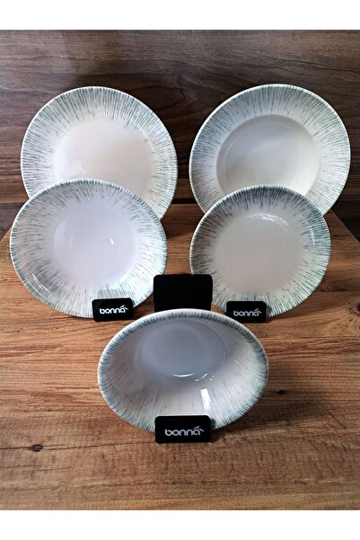 Bonna Porselen Iris Serisi 25 Parça Yemek Takımı