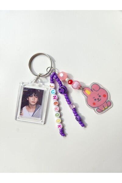 Güneş Kırtasiye Bts jungkook cooky charmlı anahtarlık