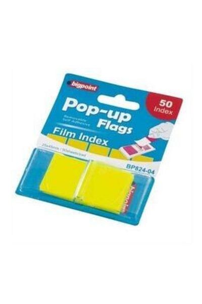 Bigpoint 824 Pop-up Film Index Single Yellow Bp82404