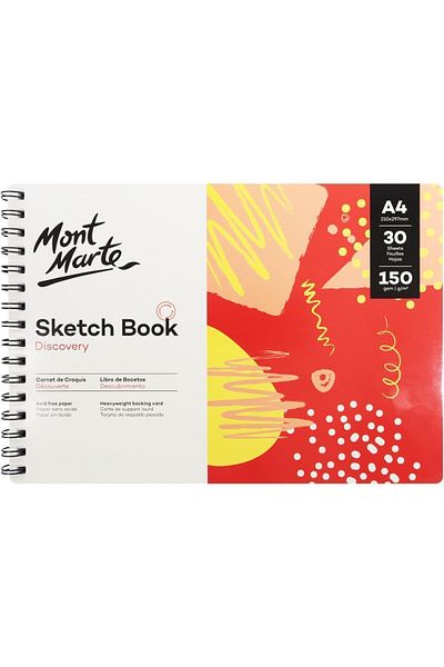 Mont Marte Discovery 150gr A4 - MM Sketchbook