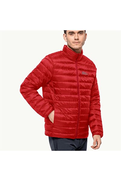 Jack Wolfskin Pack & Go Down Erkek Ceket 1205933-2206 Adrenaline Red
