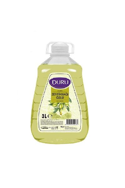 Duru Natural Olive Olive Oil Liquid Soap 3 Lt X 6 Pieces