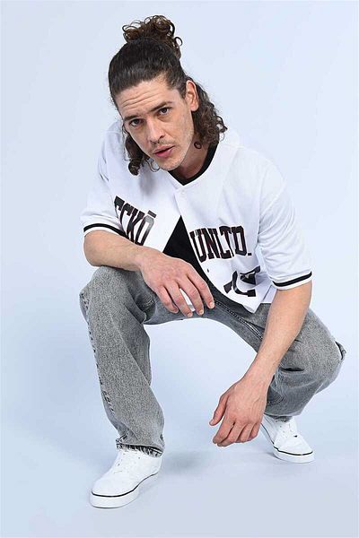 ECKO UNLTD Cămașă pentru bărbați Santiago cu gât crew