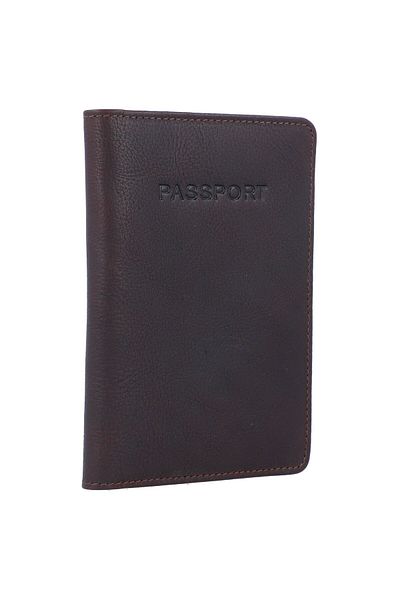 Burkely Antique Avery passport case RFID leather 10 cm