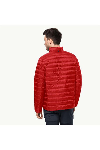 Jack Wolfskin Pack & Go Down Men's Jacket1205933-2206 Adrenaline Red