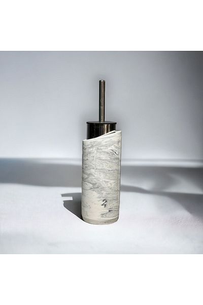 Trust Stone Βούρτσα τουαλέτας από σκυρόδεμα Marble Series