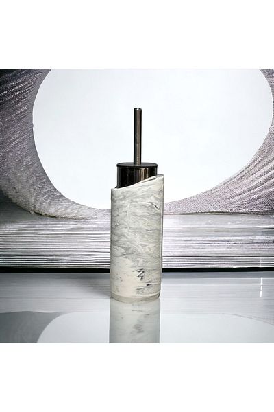 Trust Stone Βούρτσα τουαλέτας από σκυρόδεμα Marble Series