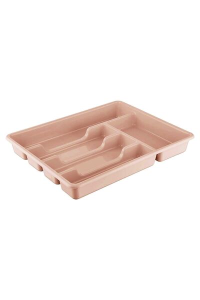 DEYHOME Drawer Organizer Cutlery Organizer Pink